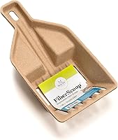 Vista 2 de Bundle of Kitty Sift - Caja de arena desechable grande para gatos + cuchara de arena desechable Kitty Sift FiberScoop (paquete de 6), sin plástico