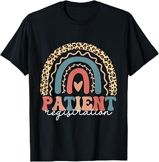 Patient Registration Registrar Emergency Department Hospital T-Shirt