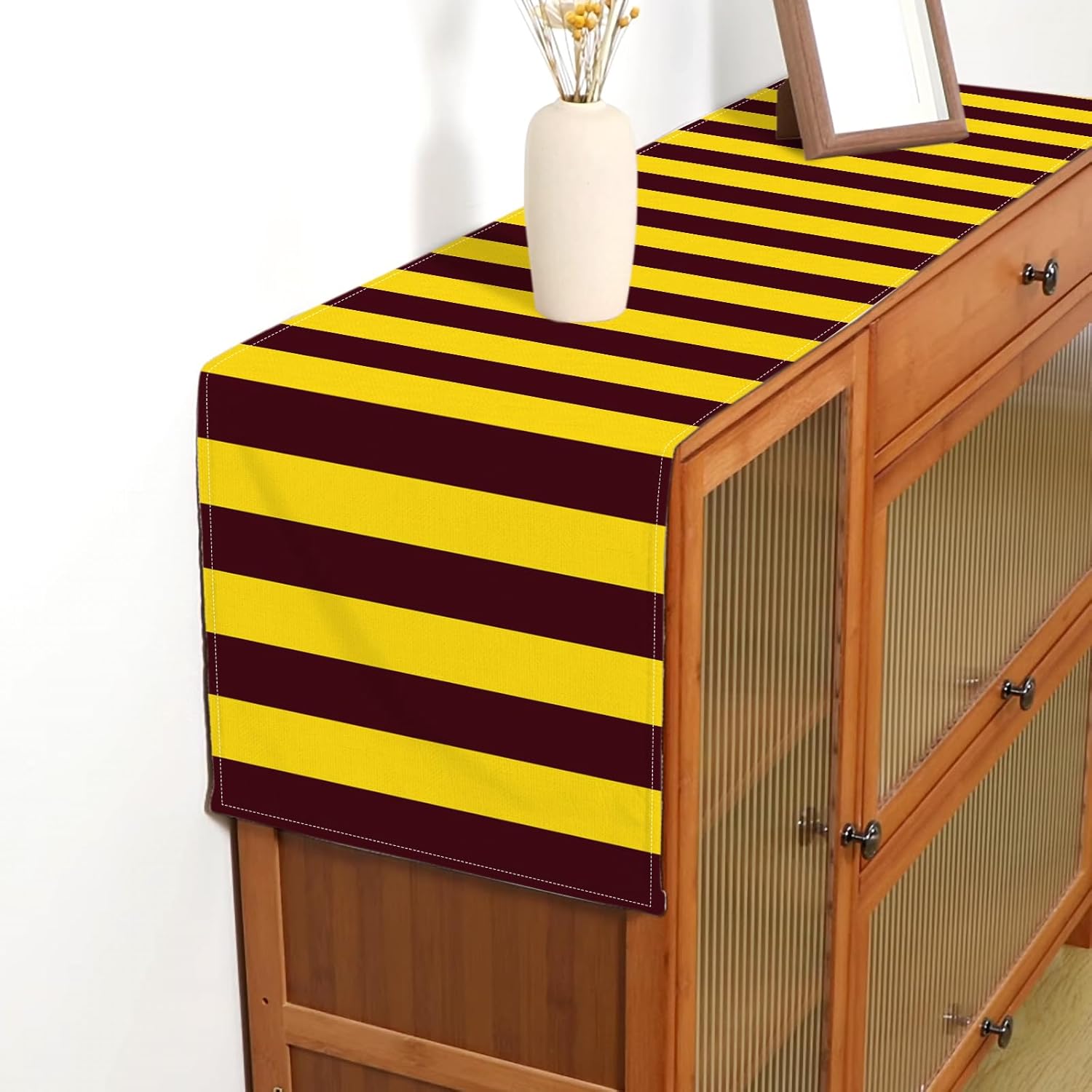 Wizard Table Runner Magical Themed Party Decoration for Halloween Birthday Kids Dining Room Home Kitchen Island Decor - Image 5