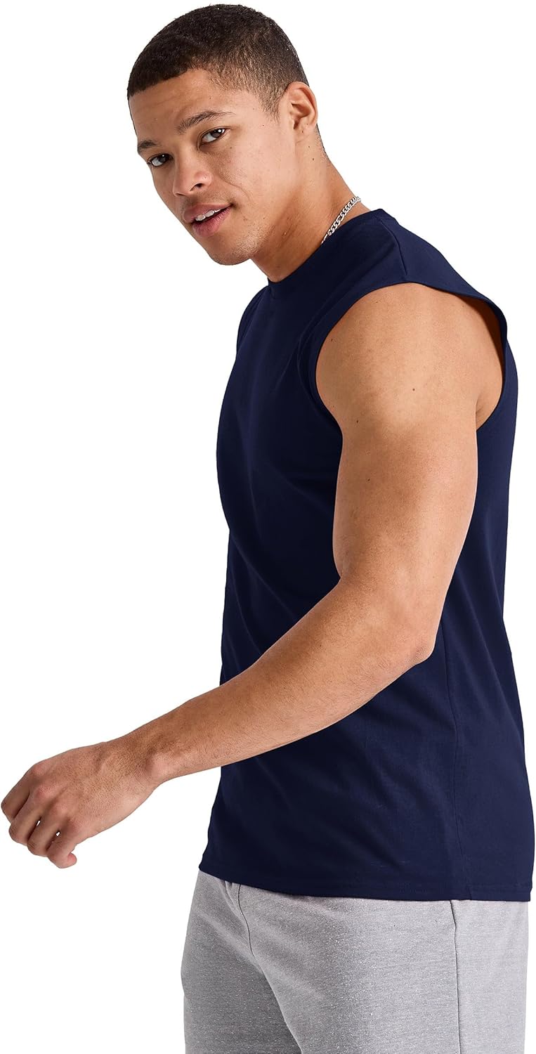 Hanes Men's Originals Lightweight T-Shirt, Tri-Blend Tee, Big & Tall Sizes - Image 2