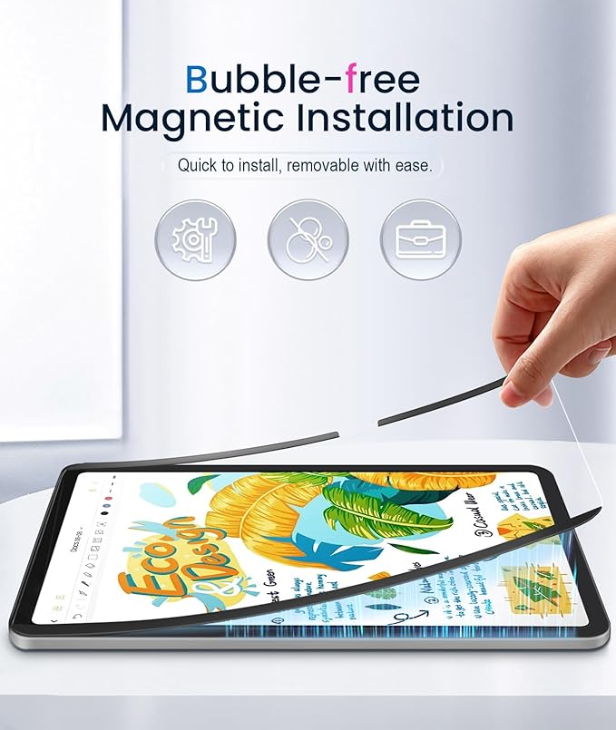 TiMOVO Protector de Pantalla Magnético iPad 10.9" Recargable miniatura 3