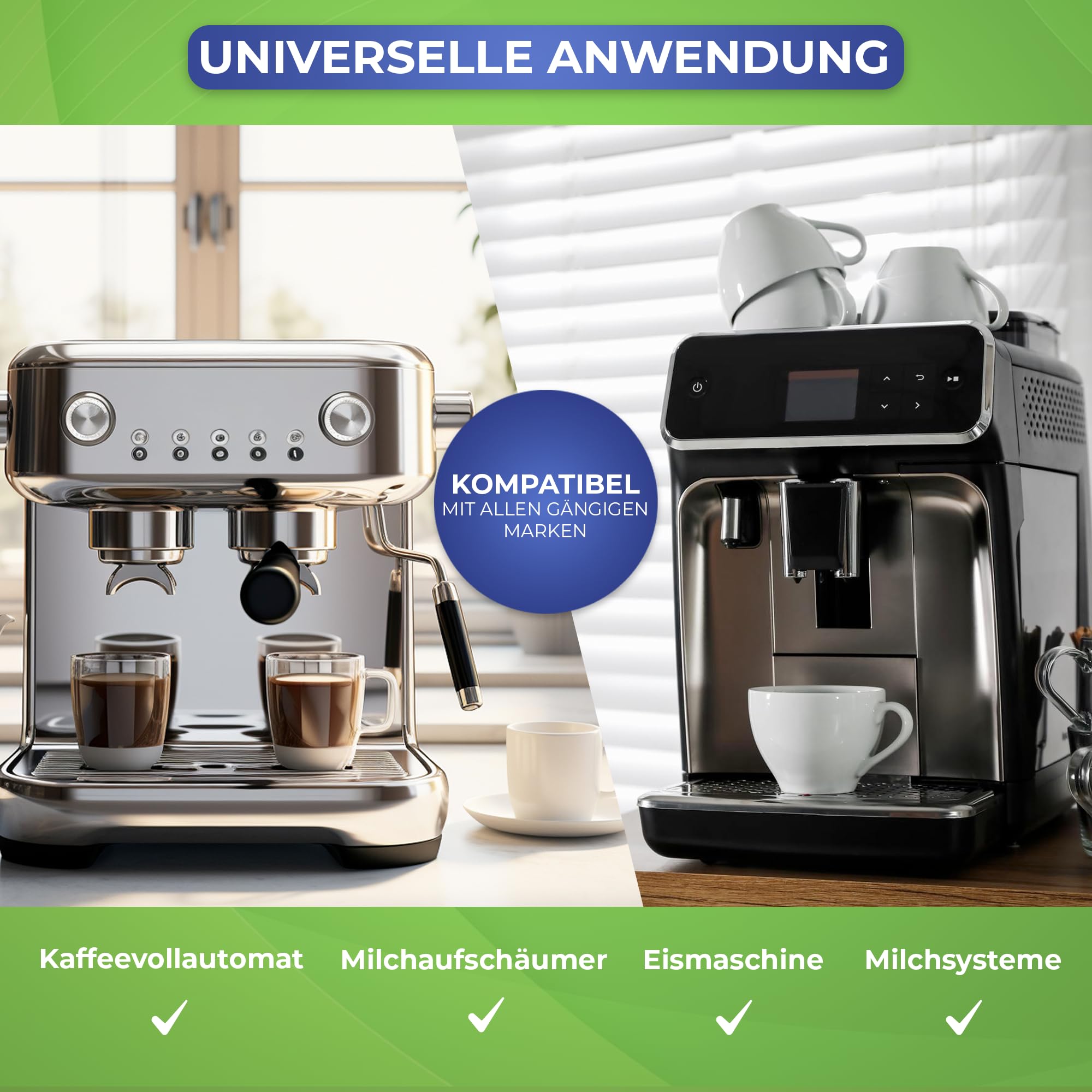 CHEMICS Milk System Cleaner 1000 ml - Limpiador eficaz de espuma de leche para máquinas de café totalmente automáticas y espumadores de leche externos - Para Jura, DeLonghi, Globaclean, WMF & Co. - In