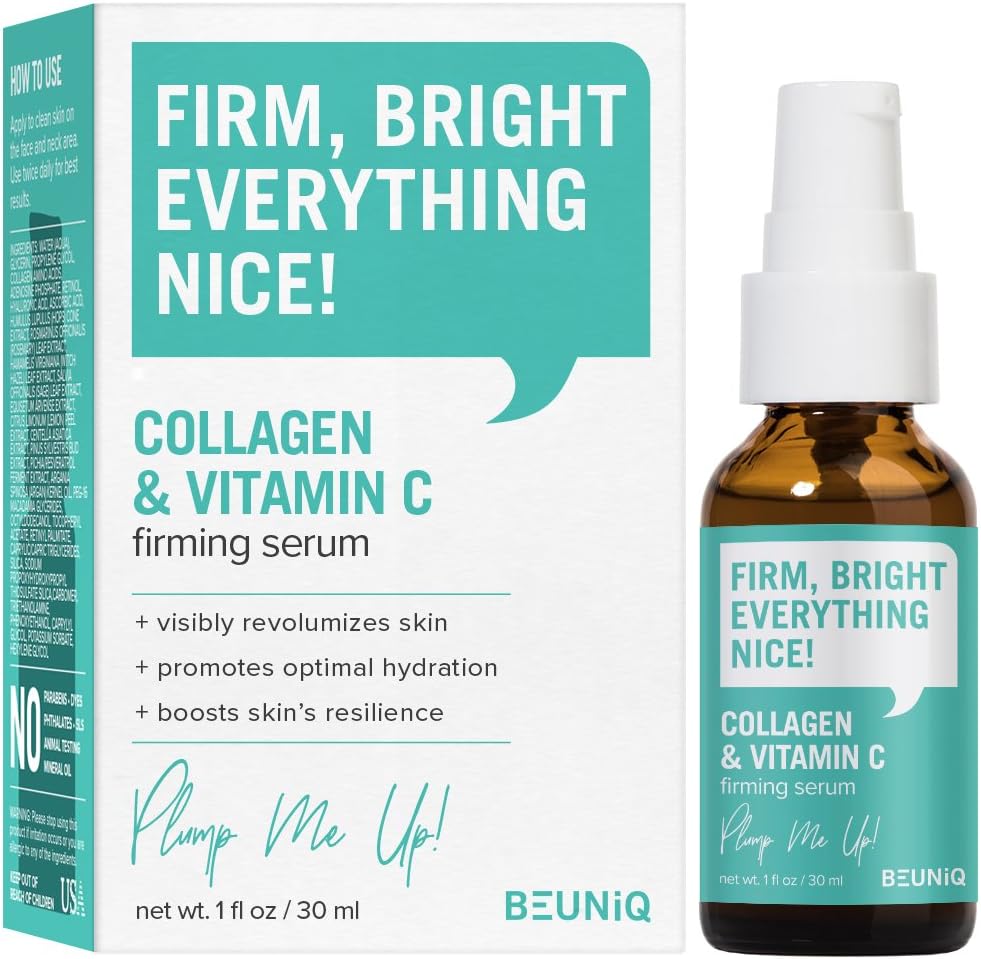 BeUniqCollagen & Vitamin C Firming Serum 1oz / 30ml