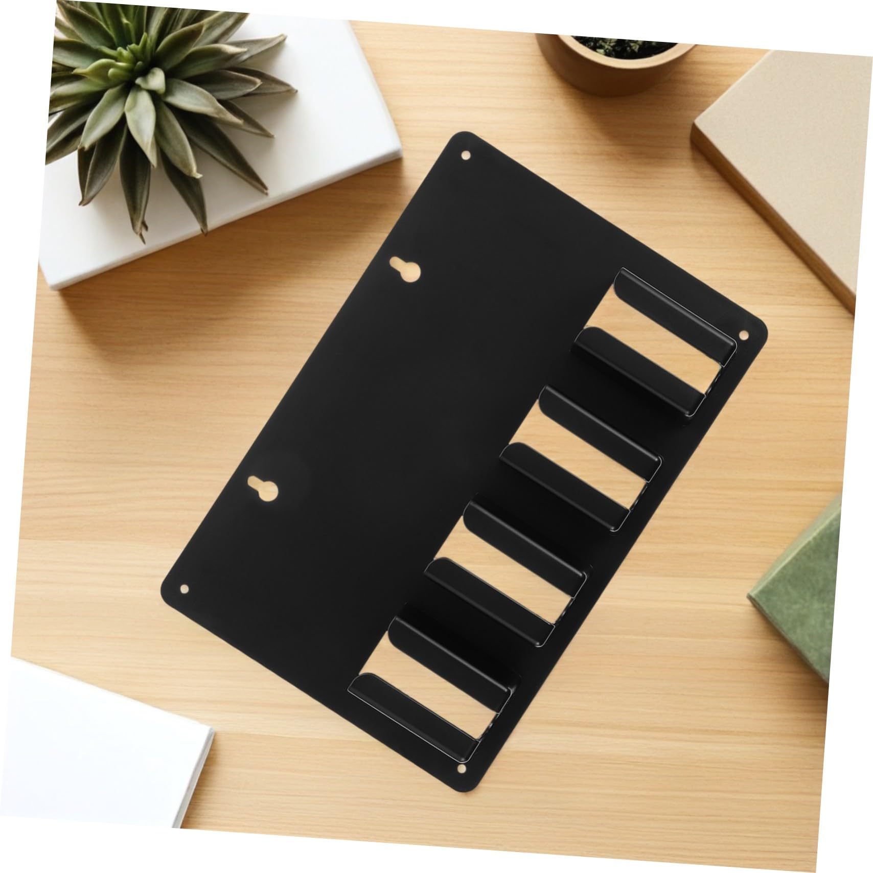 3 Piezas Soporte para Cortapelos de Peluquería Negro Antideslizante Organizador de Herramientas Pared Compatible con Varias Diseño para Barberías y Salones Profesionales