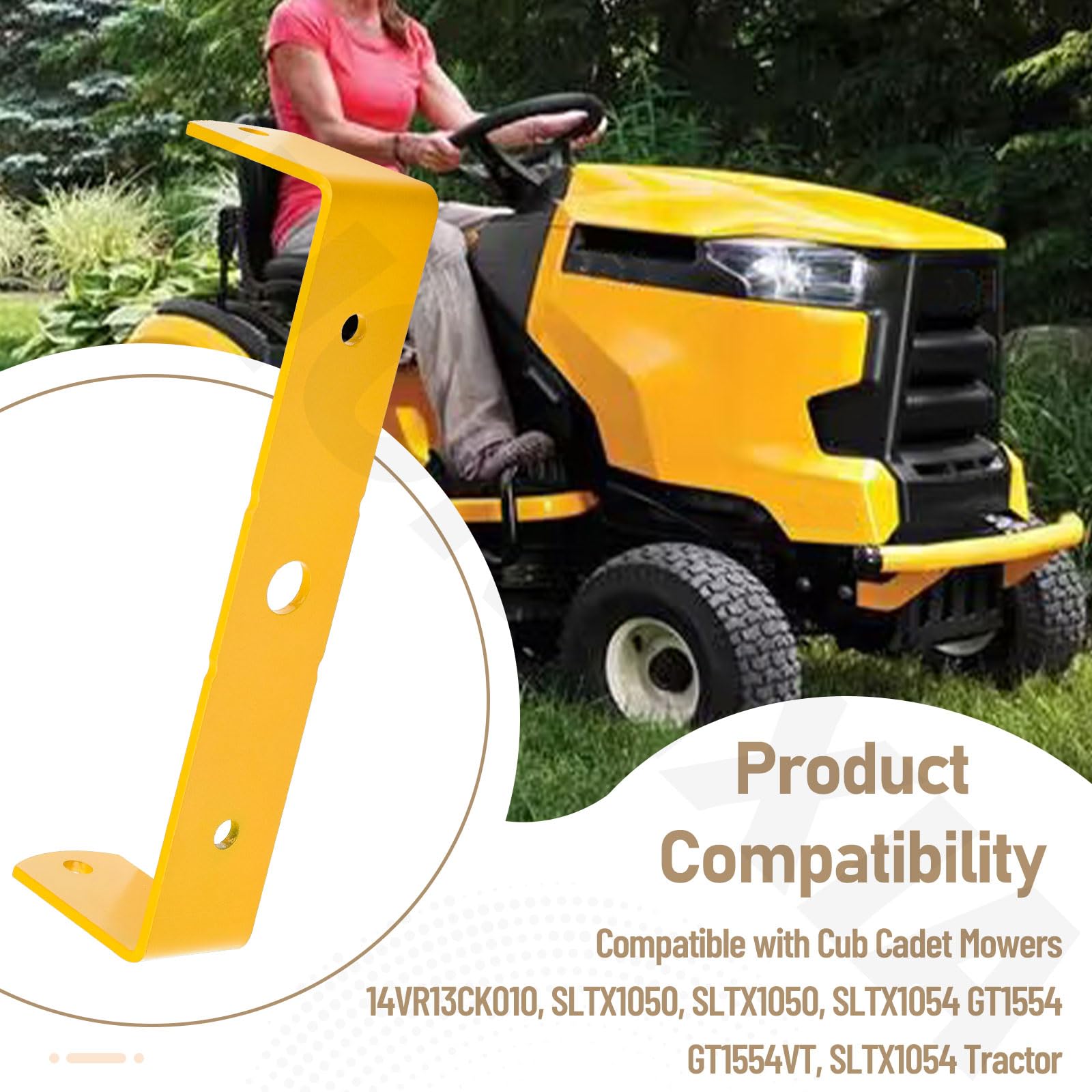 783-06088A-4021 783-06088-4021 Soporte pivotante de asiento compatible con cortacéspedes Cub Cadet LTX1040 GTX1054 LGT1050 LGT1054, LGTX1050 SLTX1054 SLTX1050 Tractor para MTD 13AX90AS056, 13WX90AS009