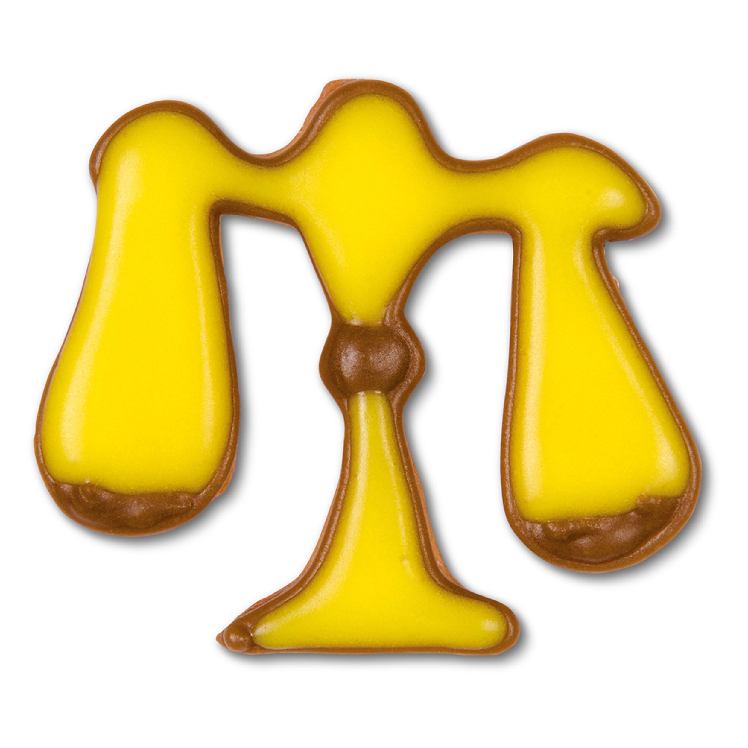 Stampini Per Biscotti Zodiac Scala - Forma Bilancia In Acciaio Inossidabile - Tagliapasta Per Dolci E Hobby - 2