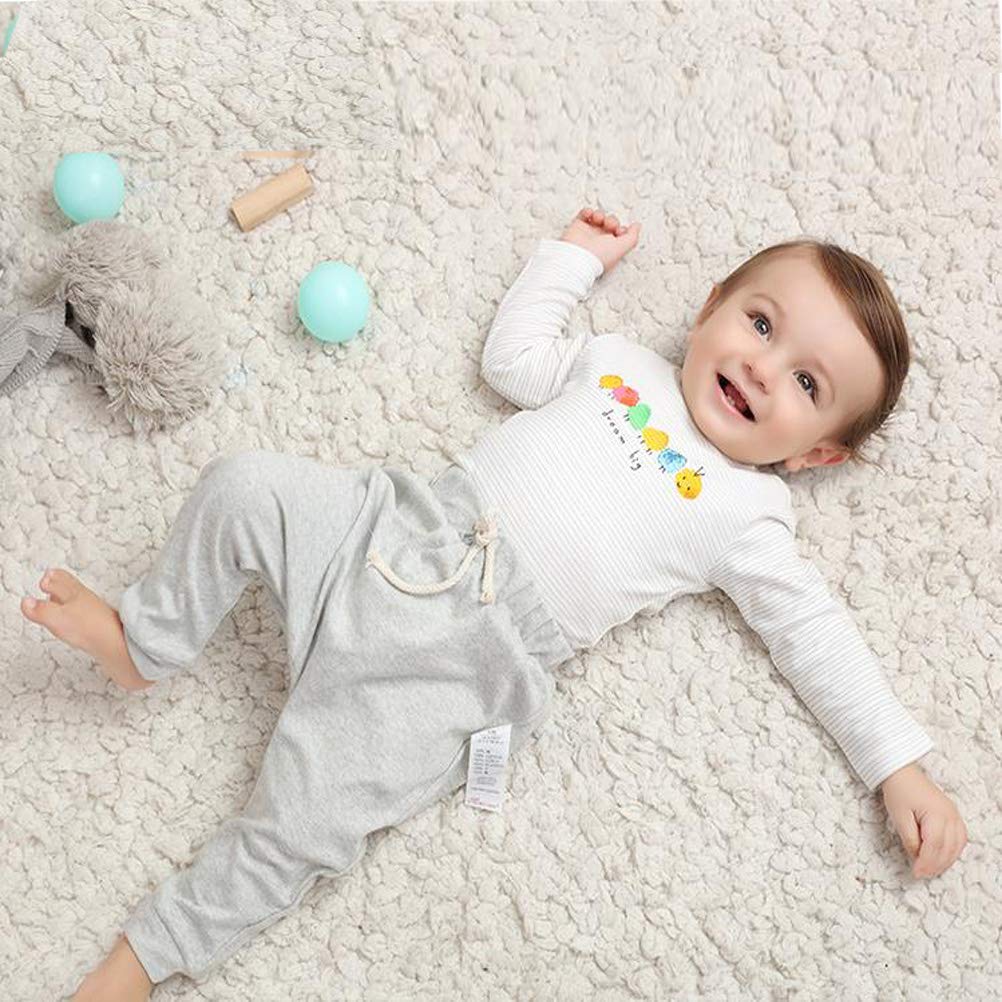 CuteOn 3 Paquete Unisexo Niños Niñito Harén Pantalones Algodón Elástico Pantalones