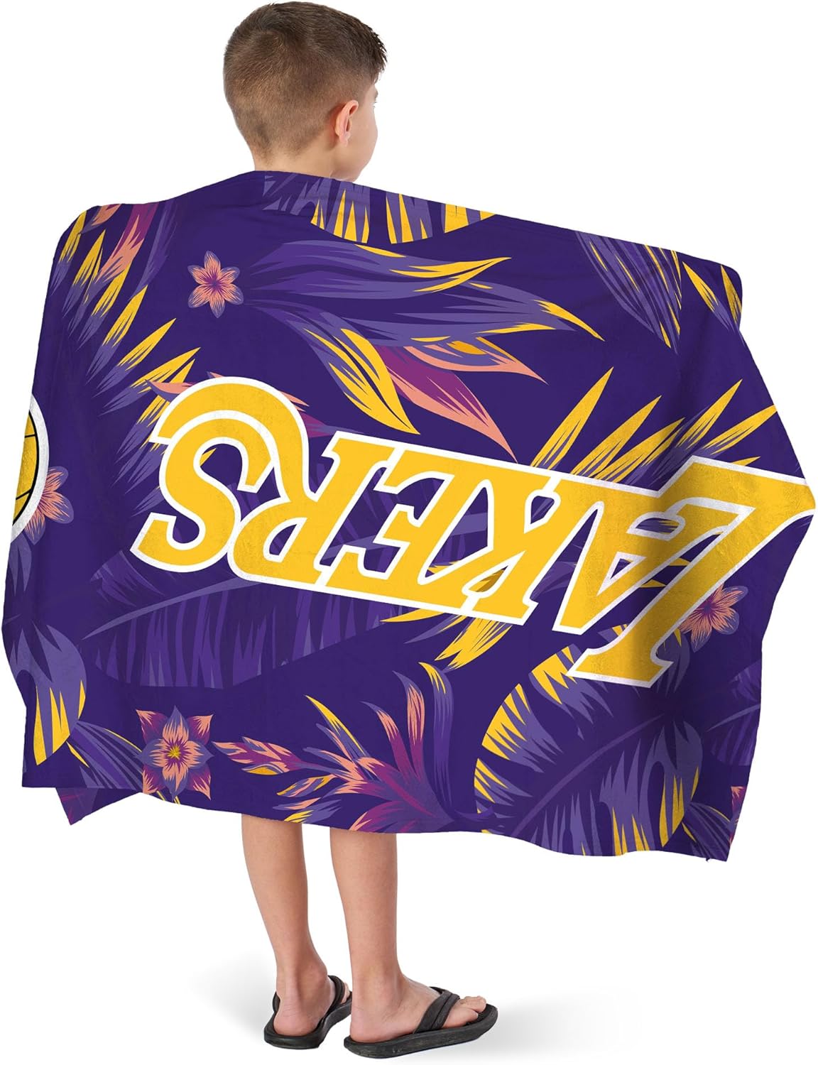 Northwest Los Angeles Lakers NBA Beach Towel, Quick-Dry, Soft & Absorbent Lightweight Travel Essentials for Pool or Bath, 40 x 72 inches