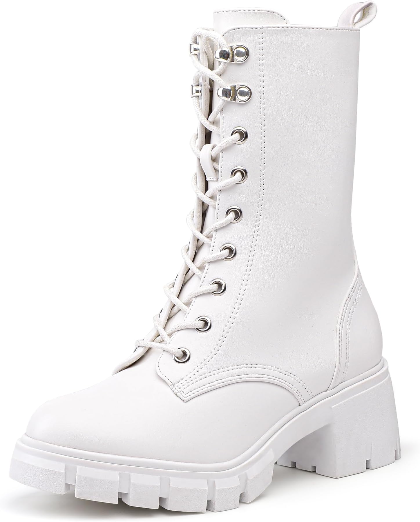 acg white boots