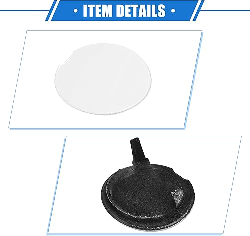 Miniatura 5 de VekAuto Tapa de gancho para remolque de automóvil compatible con Ford Explorer 2011-2015, parachoques delantero blanco de plástico duradero