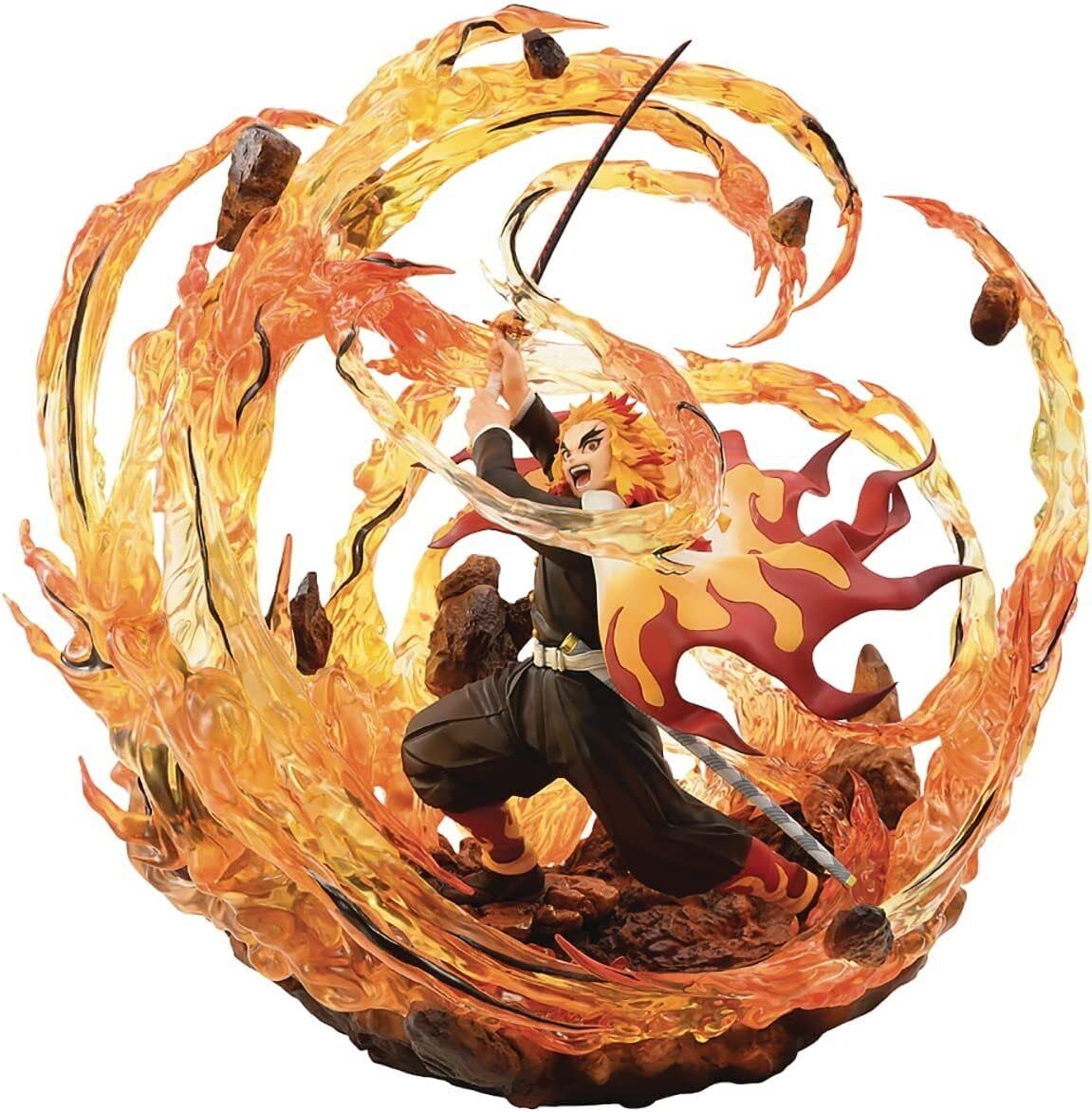 Amazon.com: Tina Art Kimetsu no Yaiba: Kyojuro Rengoku DX Ver 1/8