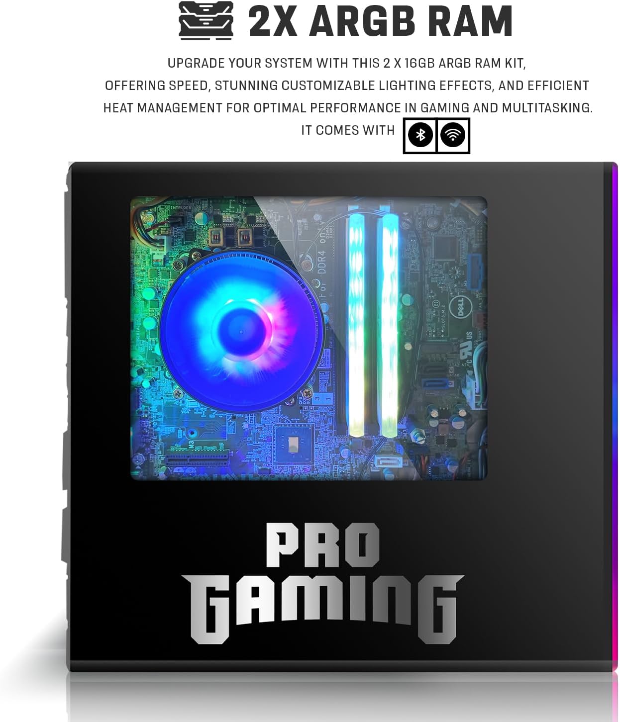 71zvxdV2BcL._AC_SL1500_ Dell OptiPlex Desktop PC – Intel Core i7, 32GB ARGB RAM, 512GB SSD, 24 Inch Monitor, GT 1030 Graphics, RGB Keyboard with AI Copilot Key, Mouse & RGB Headphones, Windows 11 Home (Renewed)