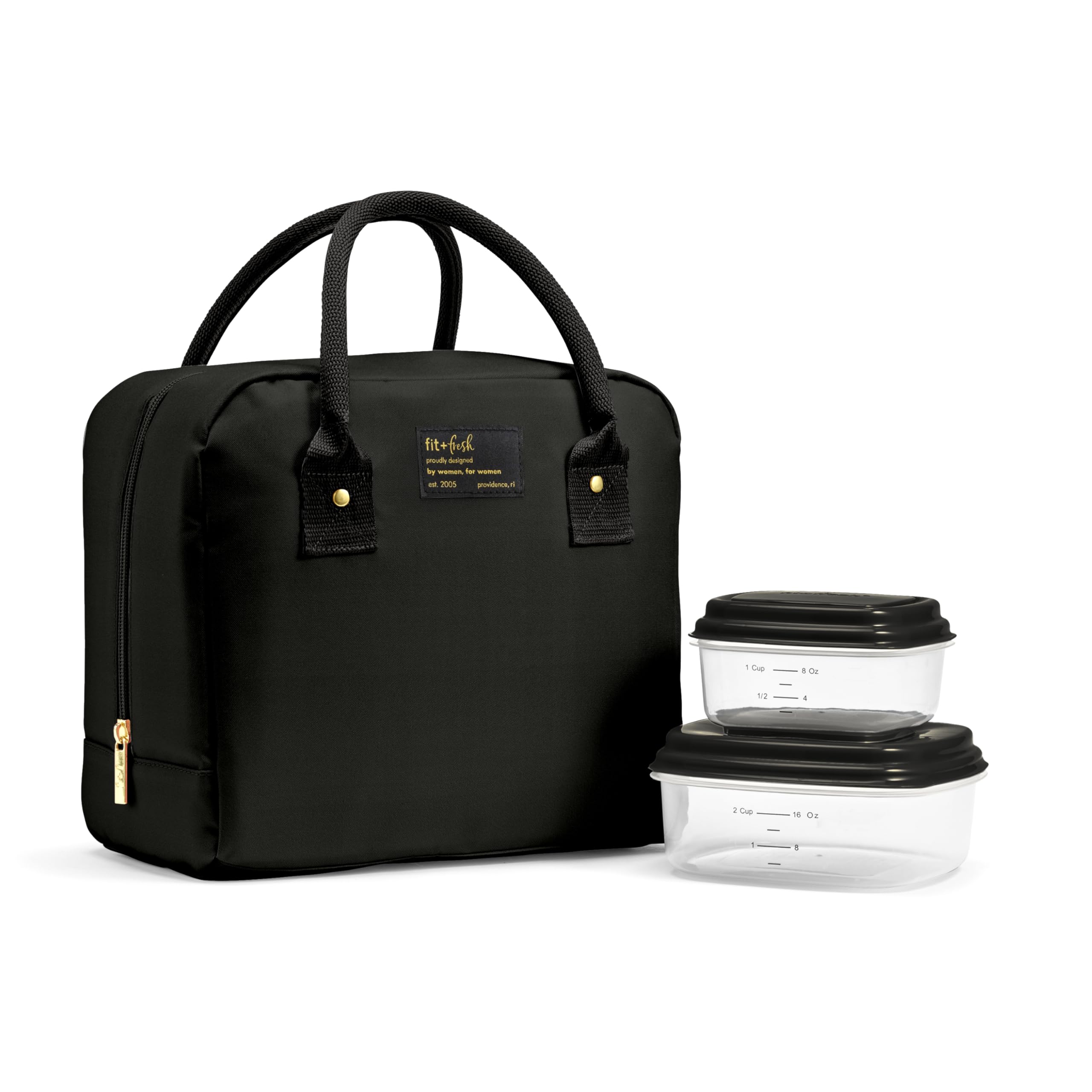 Fit+Fresh Kate: La Borsa Frigo Perfetta Per Il Pranzo Da Donna E Uomo, Con Contenitori E Ghiaccio