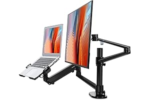 Viozon Dual Monitor and Laptop Mount for Maximum Versatility