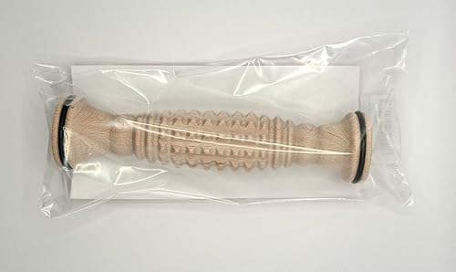 Miniatura 10 de tuuli Accesorios - Masajeador de pies de madera, rodillo muscular ranurado, ayuda a aliviar la tensión muscular, apoya la circulación sanguínea,