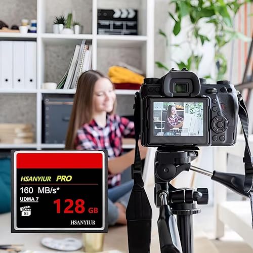 Miniatura 8 de Velocidad UDMA de 128 GB de hasta 160 MB/s, tarjeta original de memoria de cámara CF