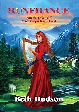 Runedance by Beth Hudson, the awesome sequel to Goldsong, the Sagathas Bard series.