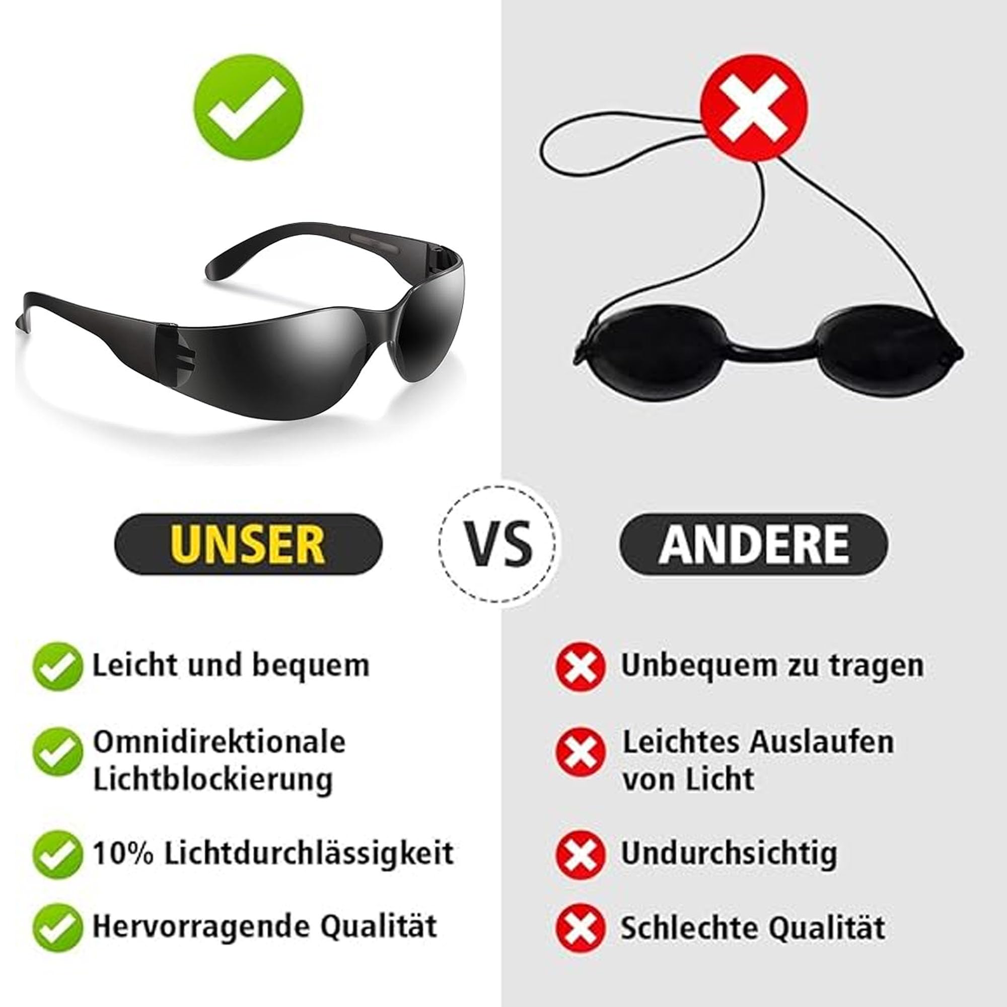 Okulary ochronne IPL 200NM-2000NM Laser do usuwania włosów HPL/IPL, okulary ochronne UV IPL, dla pracowników kosmetologii, terapia światłem czerwonym IPL