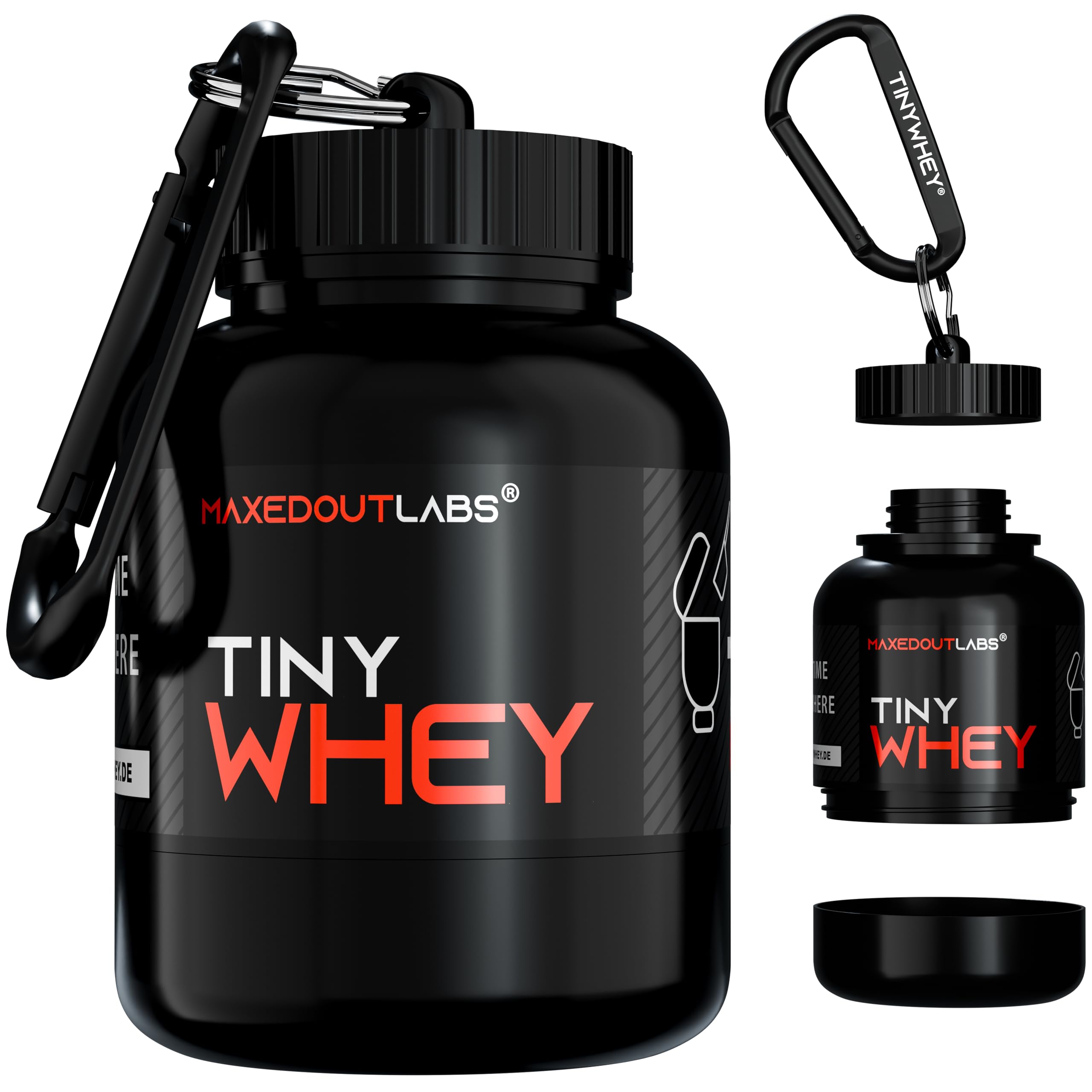 FytStycale Récipient à Protéines, Distributeur De Protéines, Empilable