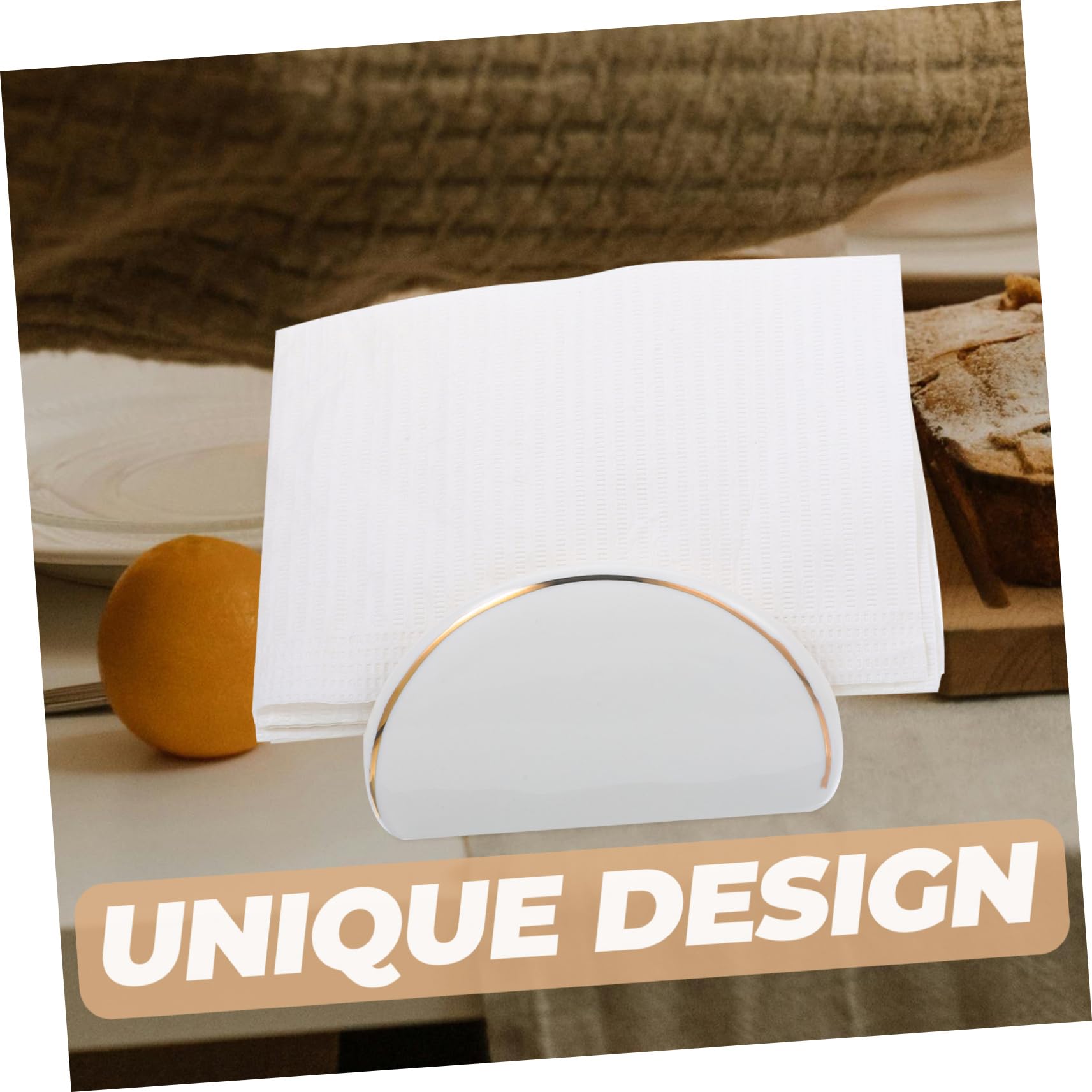 Cabilock 2 Servilleteros De Cerámica Para Mesa Dispensador De Servilletas De Papel Para Cocina