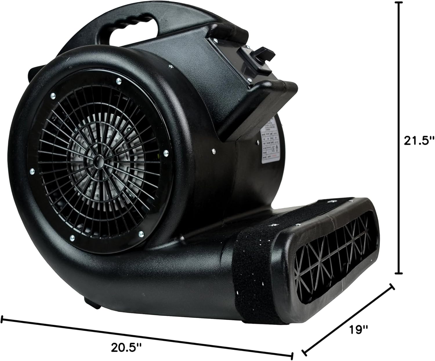 Airfoxx AM3450a Multi Surface Carpet, Floor, Utility Construction Air Blower/Dryer