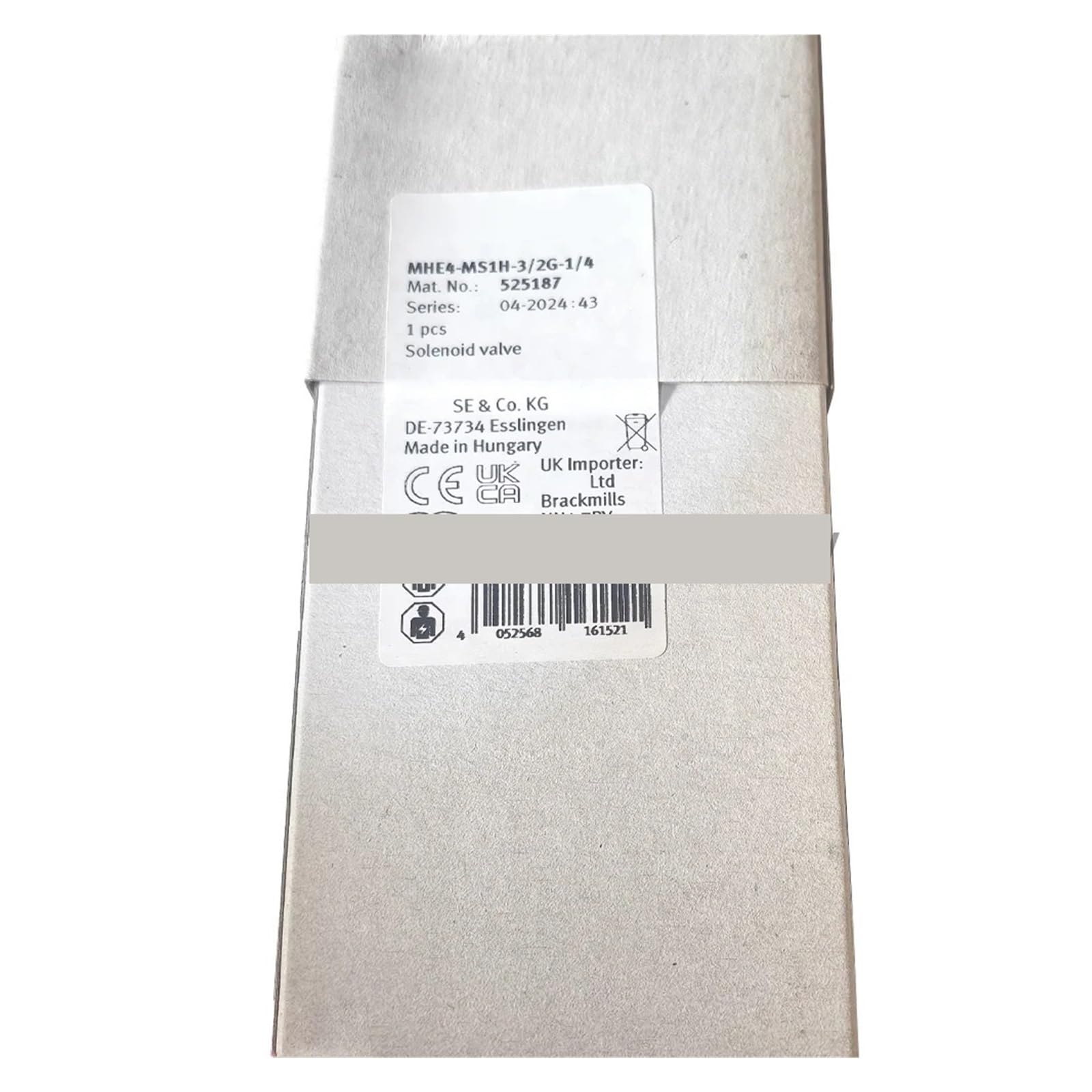 SJJBVPYX 525187 MHE4-MS1H-3/2G-1/4 high-speed high-frequency solenoid valve