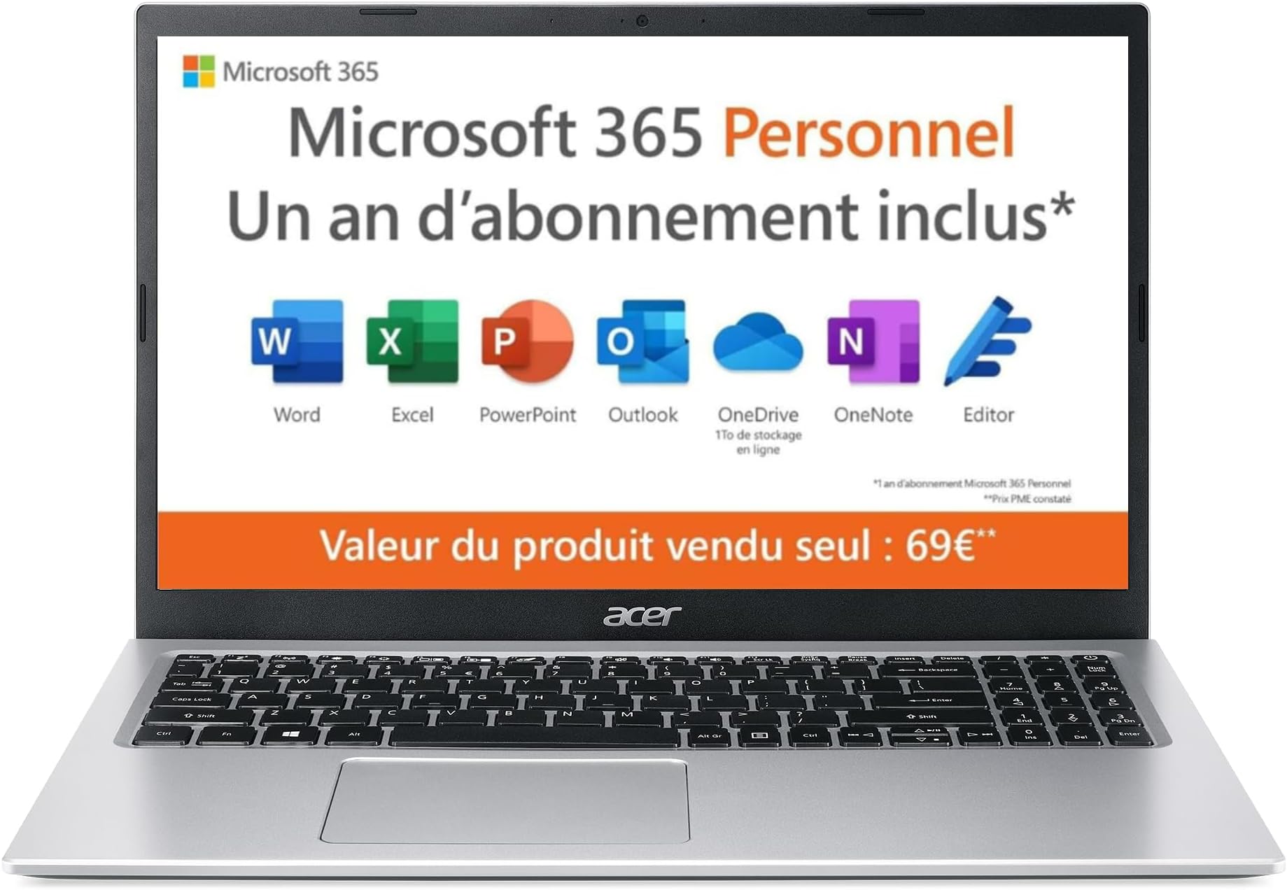 Écran LCD Acer Aspire 1 A115-32 15.6" FHD IPS - Dalle Neuve Avec Garantie