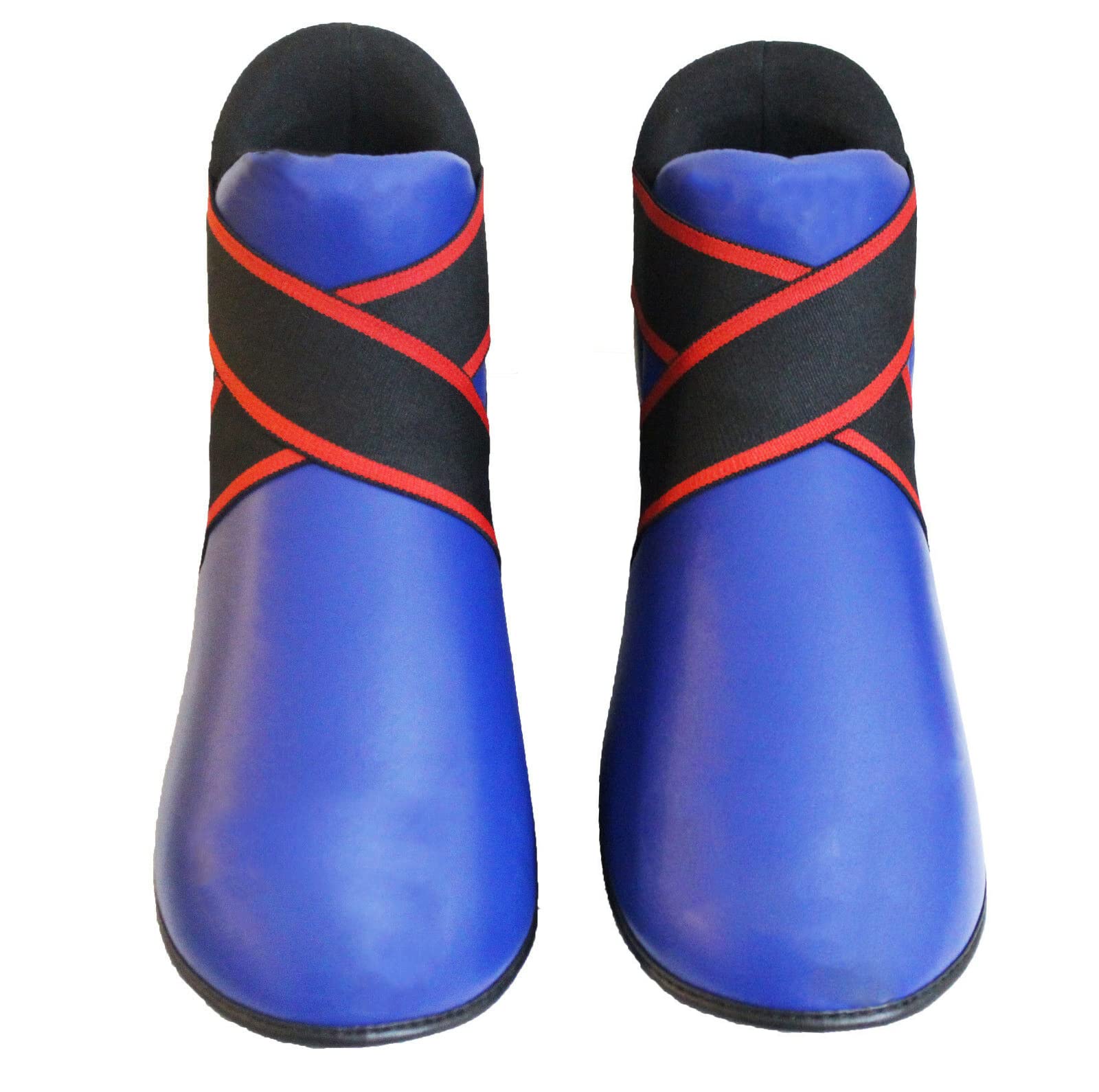 Semi Contact Karate Boots Taekwondo Martial Arts Sparring Kick boxing Shoes (Royal Blue, Adult's Medium)