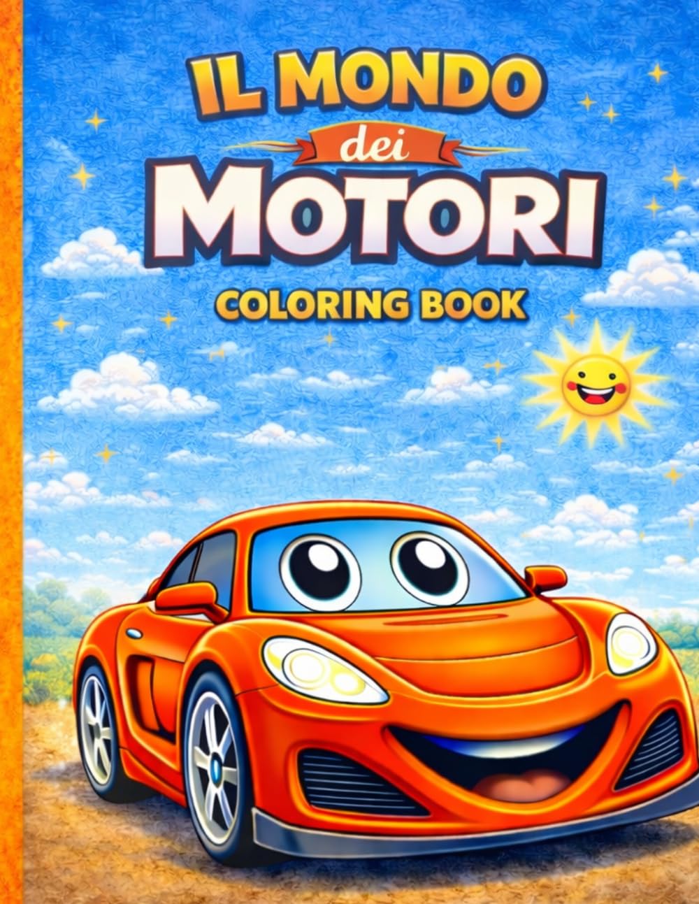 Il mondo dei motori: Coloring book per bambini e ragazzi dai 4 ai 12 anni