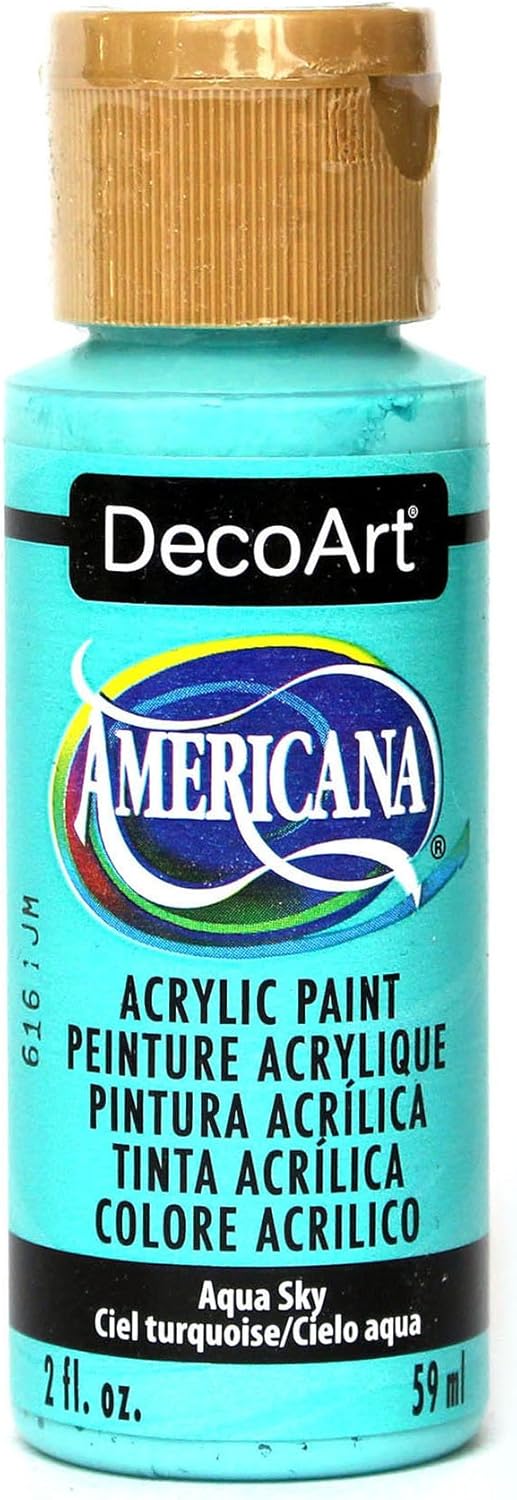 Decoart Deca.333 Americana Acrylic Aqua Sky, 2 oz