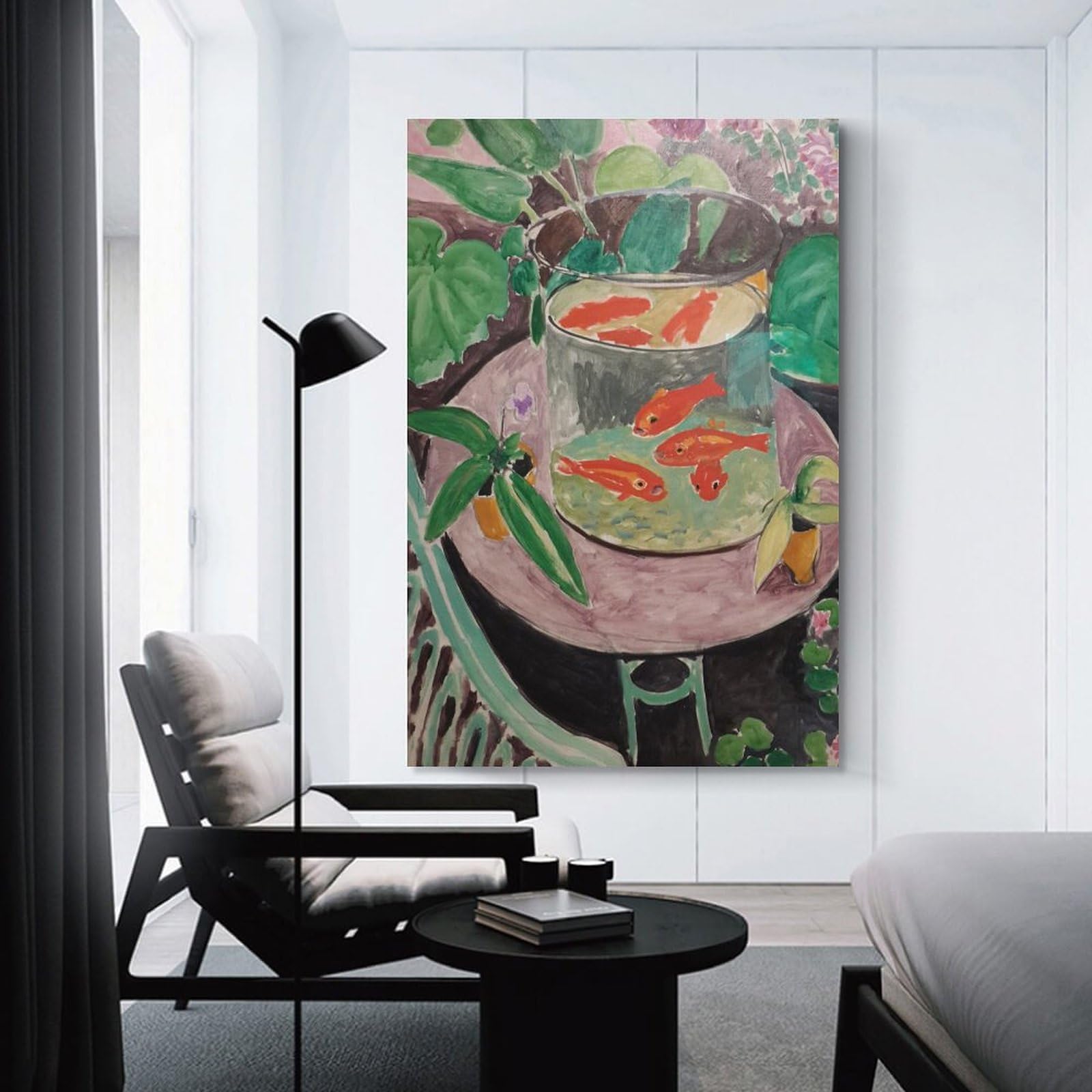 【額縁付き】A2 ポスター マティス『金魚』 アンリ・マティス 「金魚」アートポスター（フレーム付き） / Henri