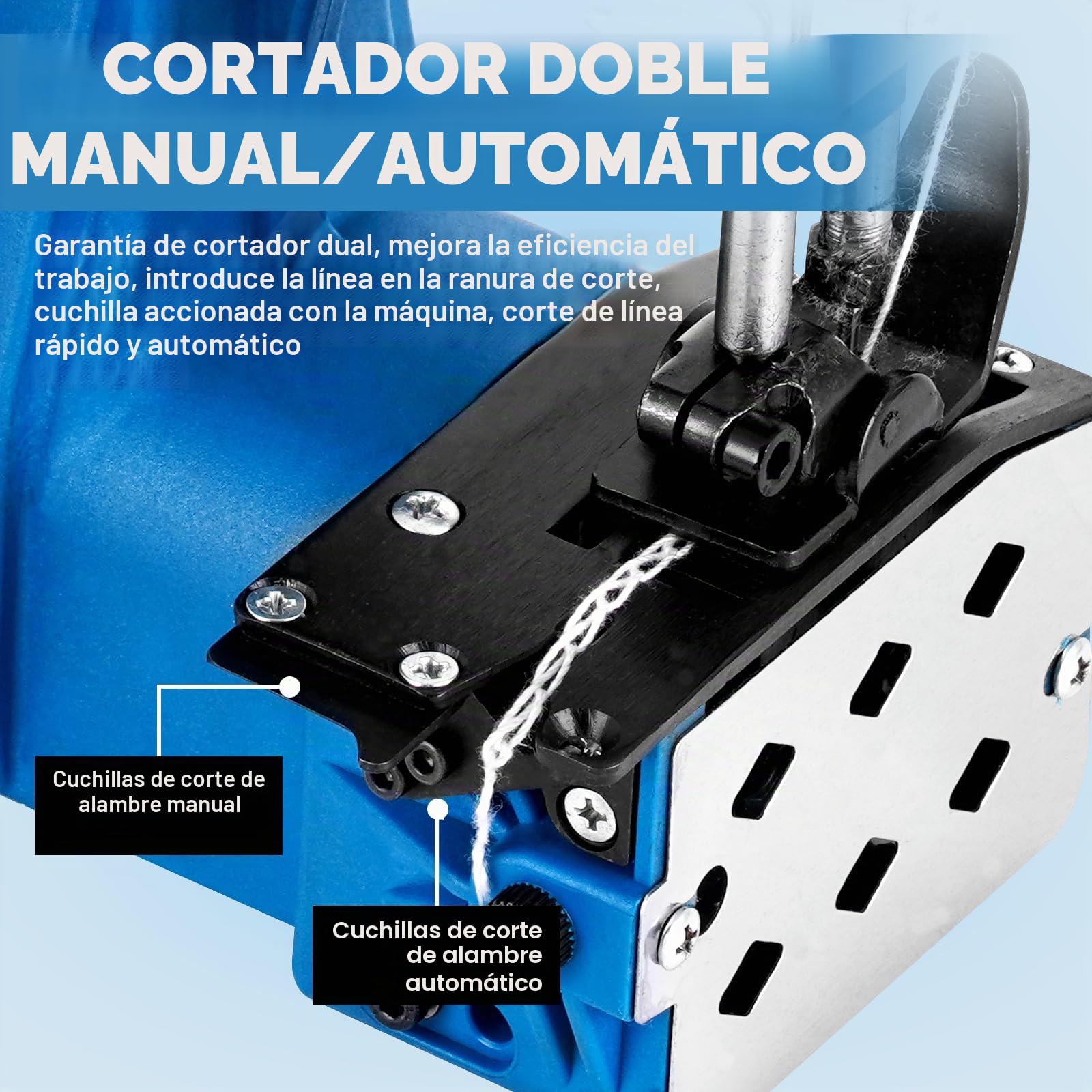 MXBAOHENG Maquina de coser saco con 2 baterías velocidad ajustable 18 V 5200 mAh cierre de bolsas Industrial máquina de cierre de bolsas de mano para arroz/sacos/tejido/papel/bolsas de plástico