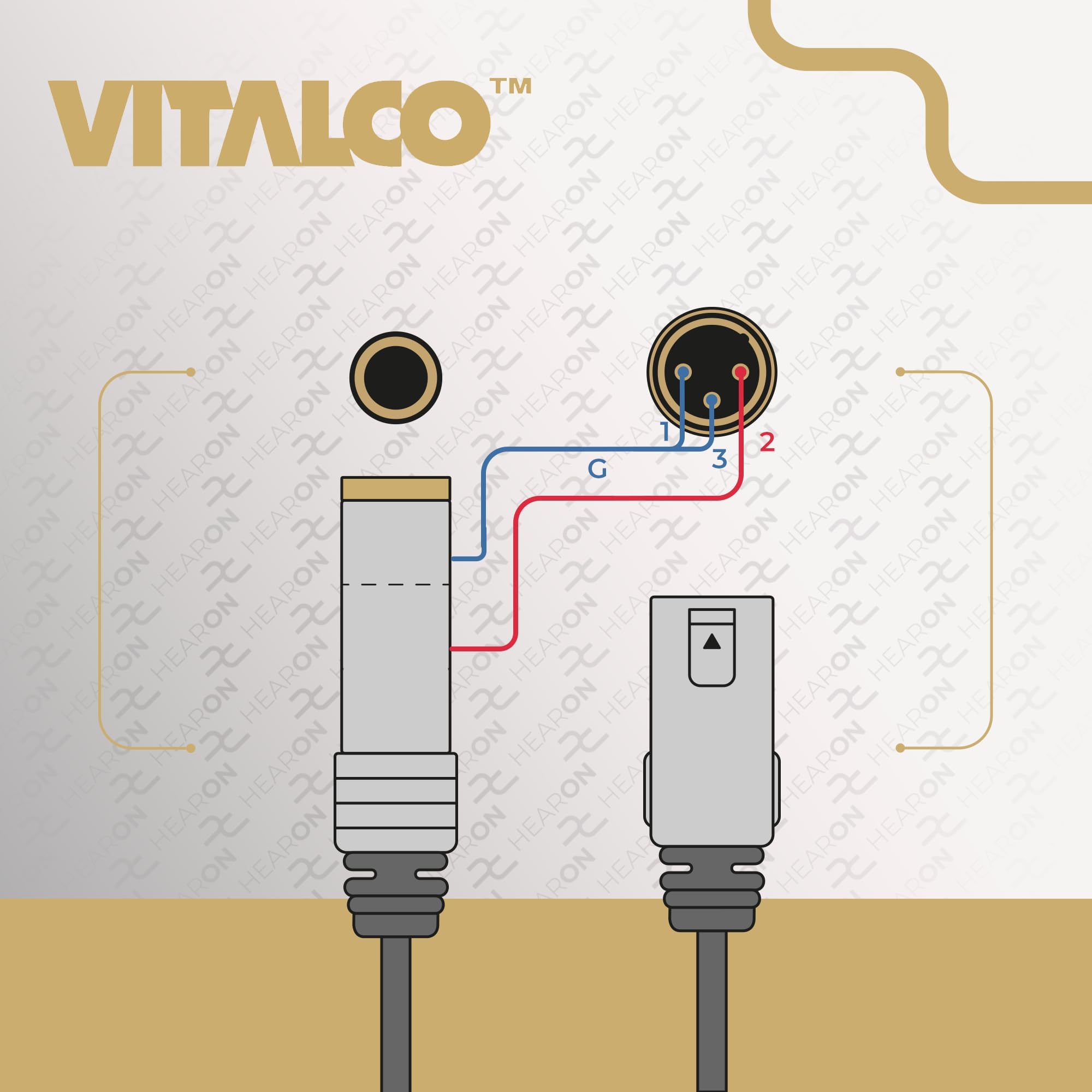 Adaptateur XLR Mâle vers Jack 6.35mm Mono Femalle Audio Prise 3 Broches Connecteur XLR vers Femalle Jack 6.35 TS Câble de Connexion Microphone