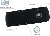 Vista 3 de Turtle Fur Diadema pesada de triple capa con banda de tortuga de forro polar original