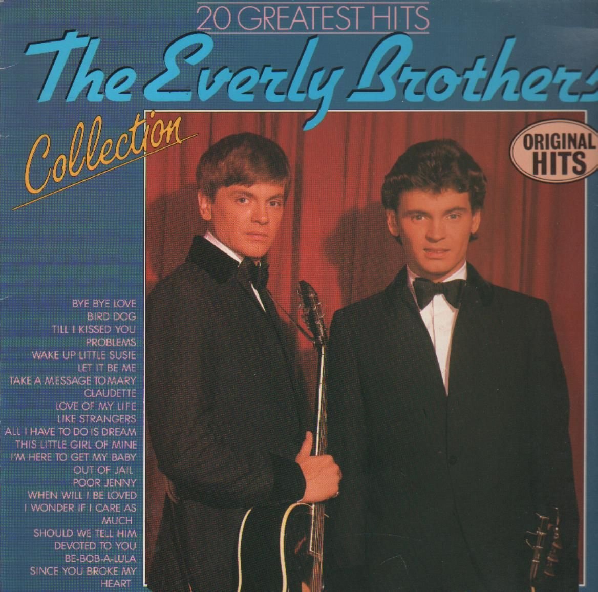 The Everly Brothers Collection 20 Greatest Hits CDs & Vinyl