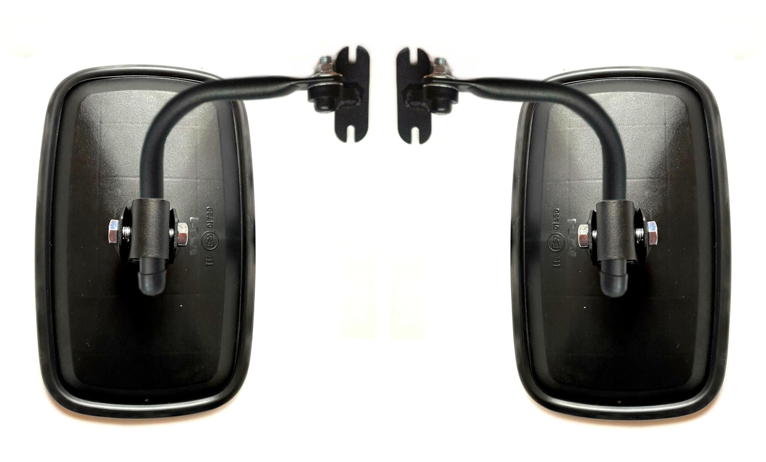 Melbox Außenspiegel 232x145 Mm – Für Bagger, Traktor, E20, Mit Spiegelhalter, ø15/ø18, Links/rechts