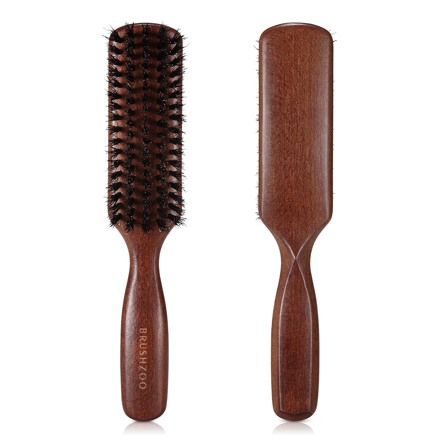 O BRUSHZOO Boar Bristle Hair Brush for Men