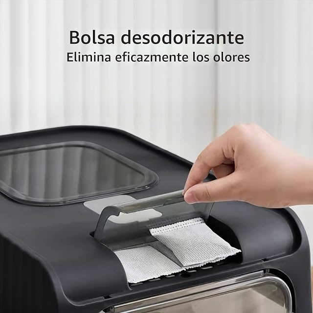 Foto 2 de 8 de Bandeja de Arena,desinfección Ultravioleta, CerradaArenero Gatos Cubierto Grande