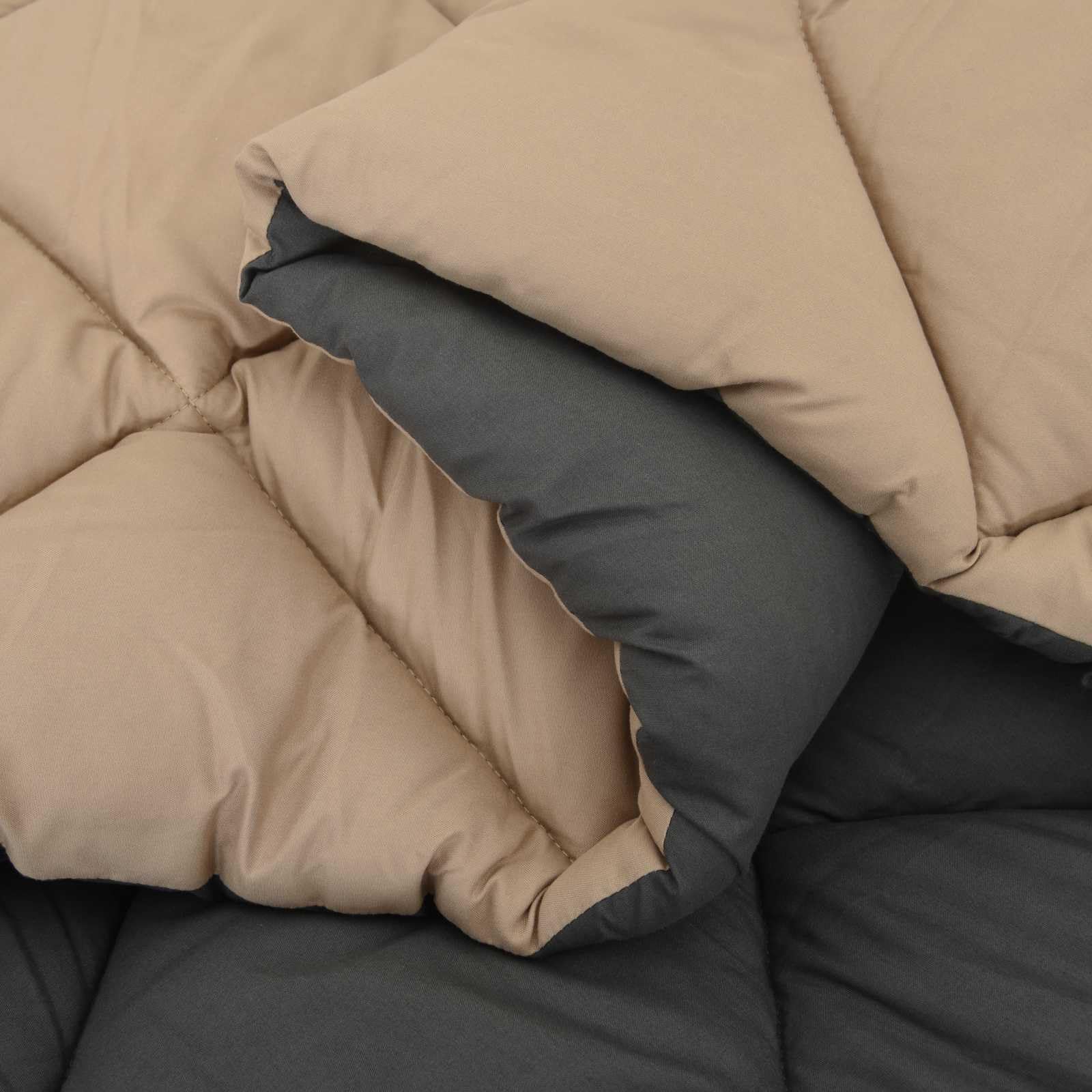Generico Piumone Completo Annuale Antracite e Talpa 220 x 240 cm,Biancheria,Lenzuola e Coperte,Trapunte e piumini-42025545