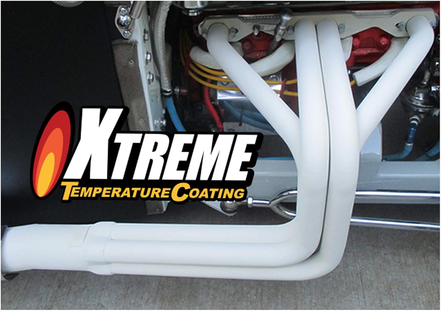 XTC - Xtreme Temperature Coating from KBS Coatings - High Temperature Paint (12oz Aerosol, Pure White)