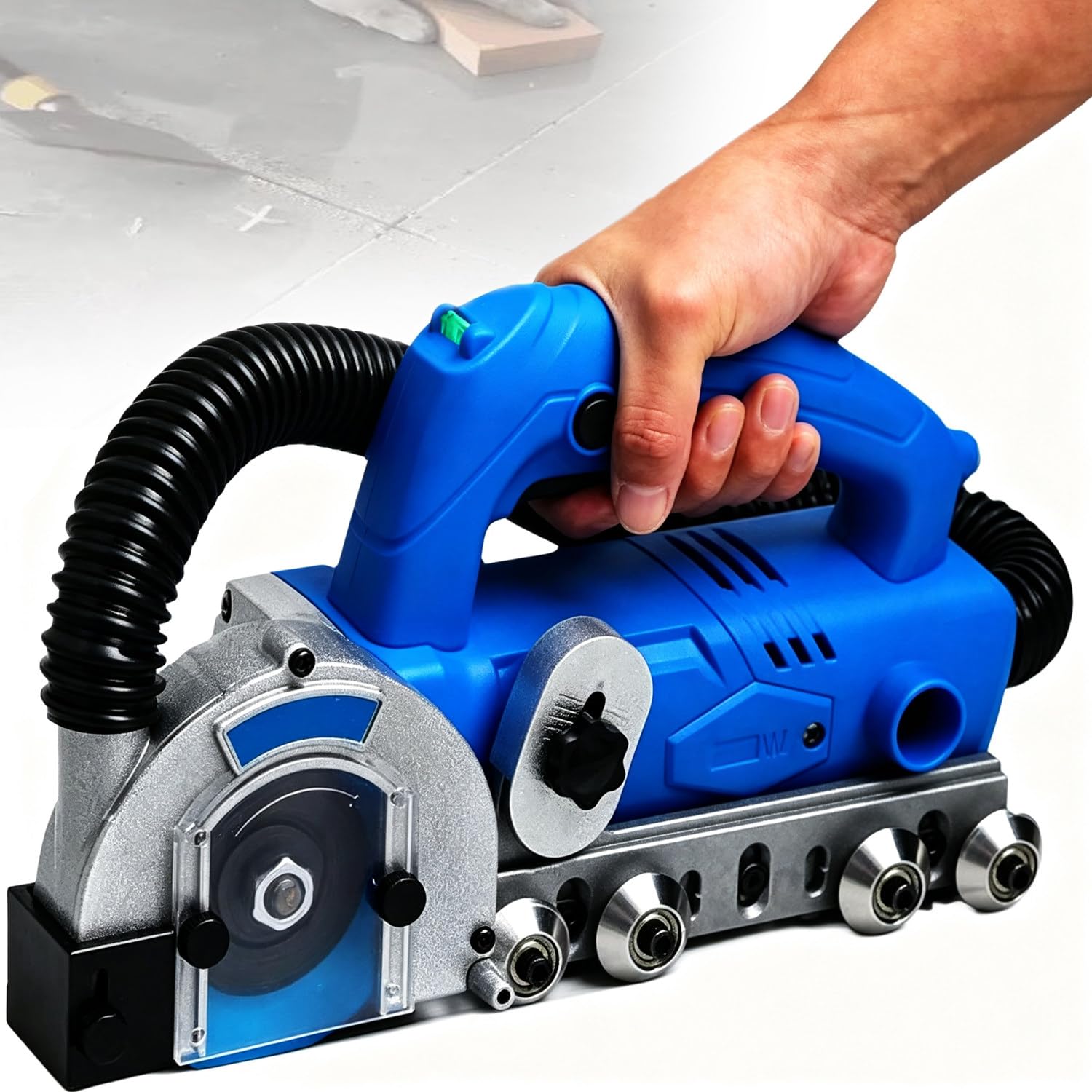 Nettoyeur de joints électrique 1200W pour rénover le carrelage du salon et de la cuisine Q6