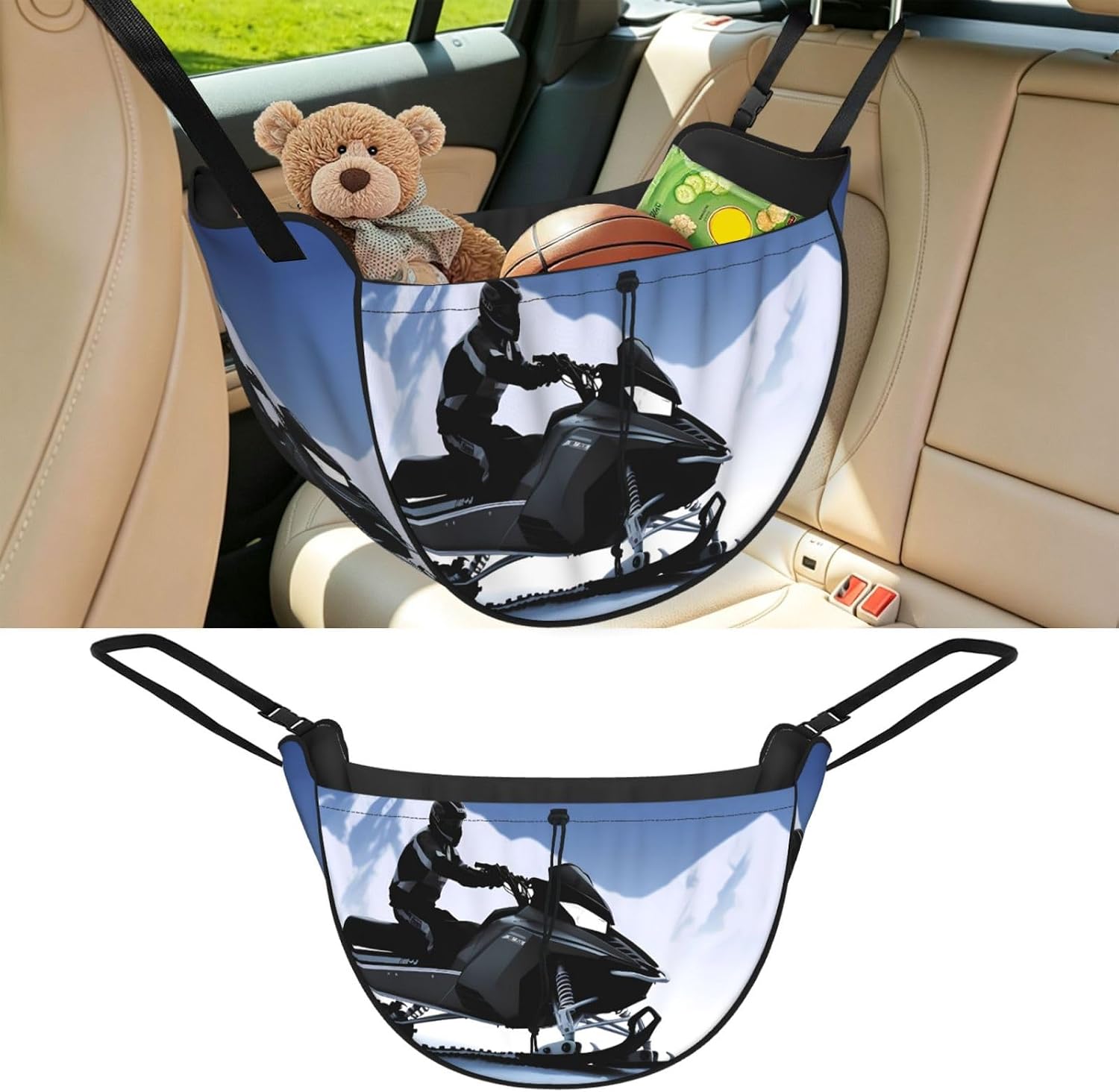 Car Seat Organizer Waterproof Backseat Storage Bag Multiple Car Organizer