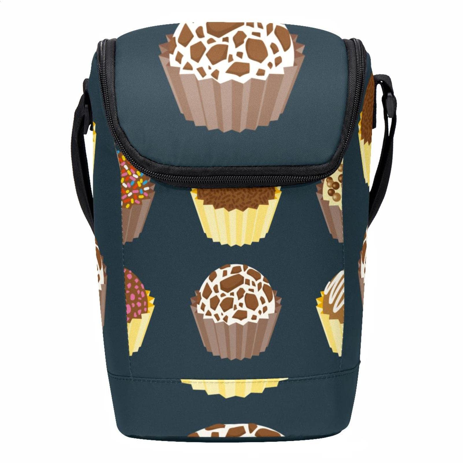 Bolsa de almuerzo grande Toffee para la oficina con diseño original de chocolate