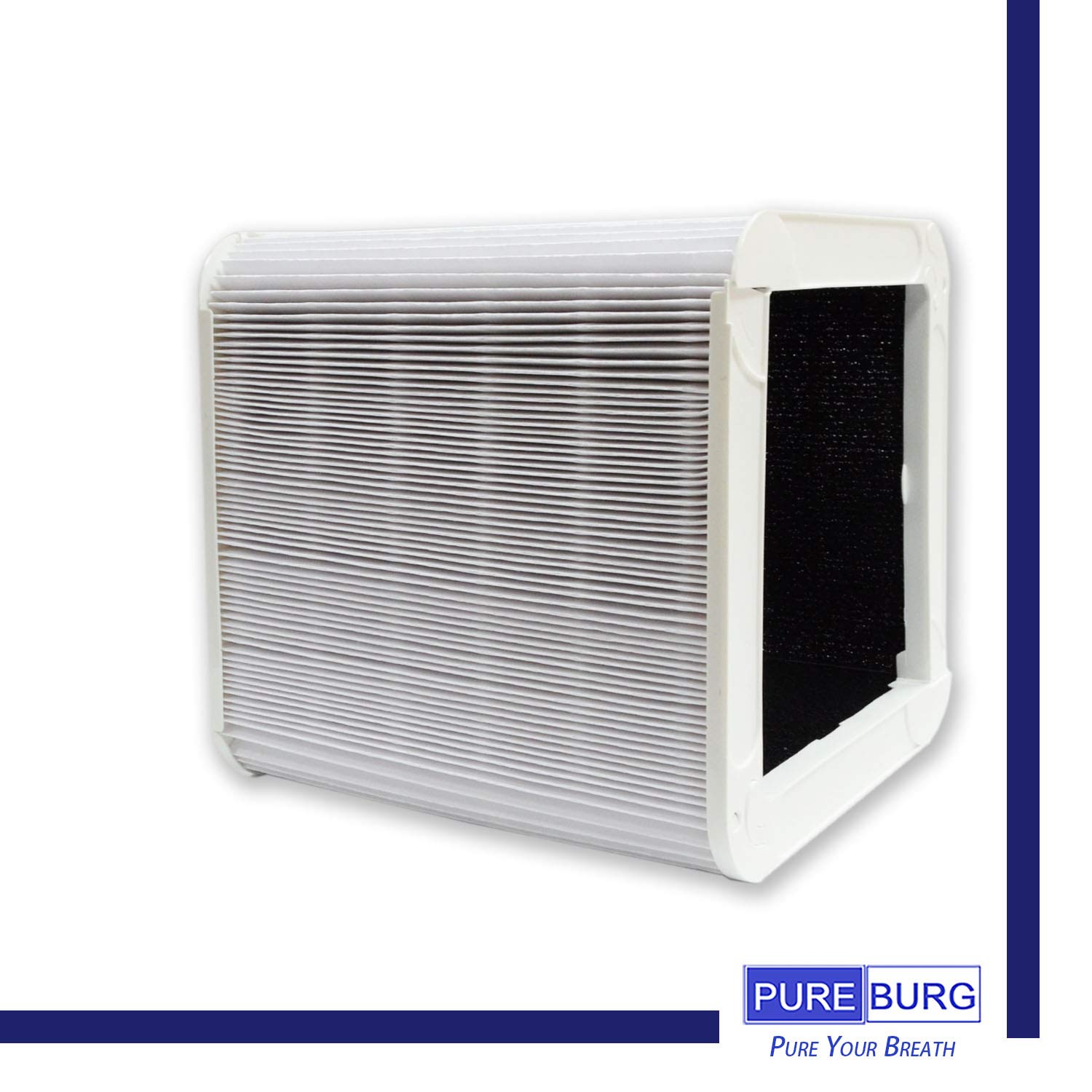 Amazon | PUREBURG 交換用True HEPAフィルターブルーエア(Blueair)との