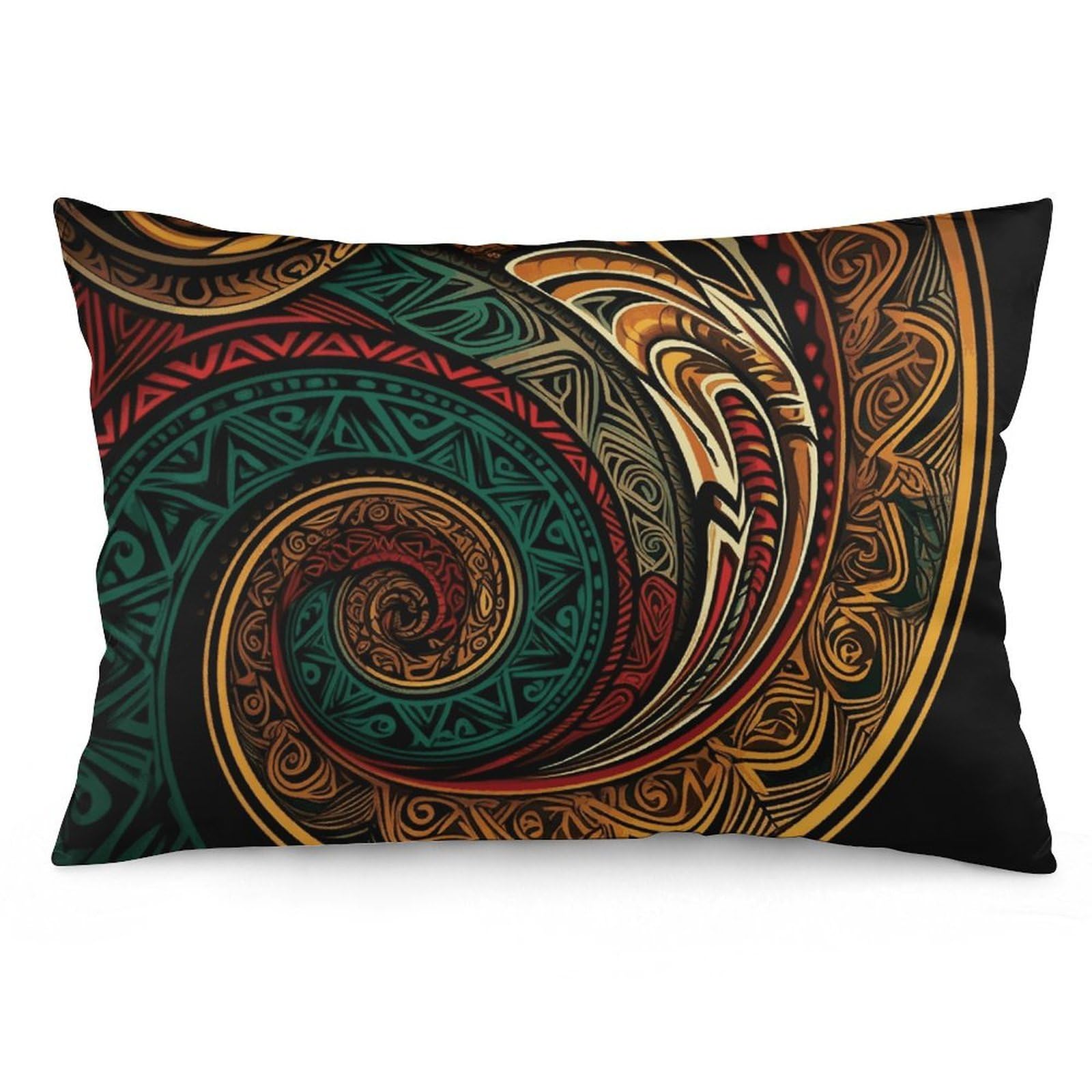 NTVOWPZO 2 Pack Decoration Throw Pillow Covers 16 "x24 Pillowcases Covers Dark Teal HD Images Pillowcases Modern Farmhouse Home Decor Sofa Cushions Covers for Couch Bed Living Room