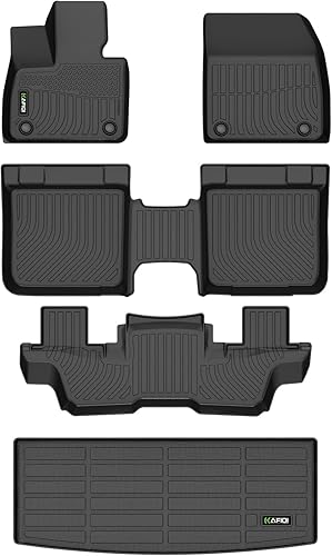 Vista 30 de HAFIDI® Juego de alfombrillas y forro de carga para Subaru Crosstrek 2018-2023 e Impreza 2017-2023 (no modelos híbridos), protección para todo tipo