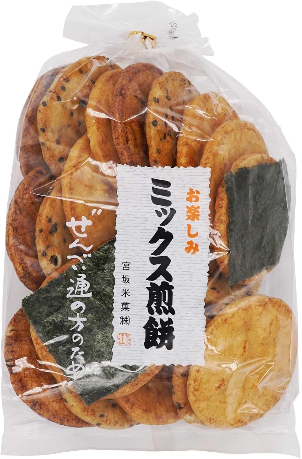 Amazon.com: Miyasaka Mixed Senbei Rice Crackers 20PC (Pack of 3