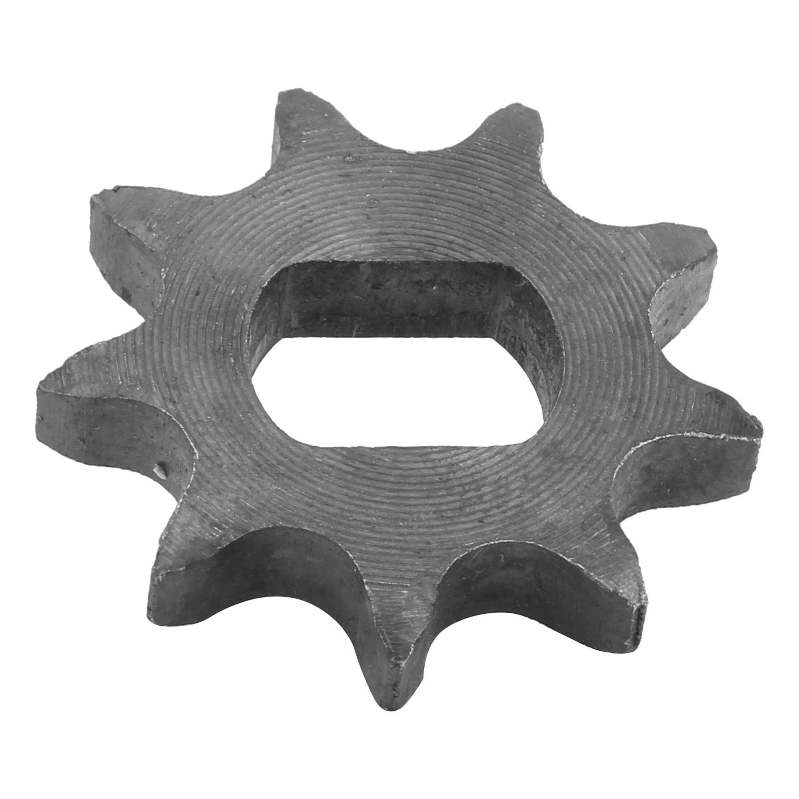Keenso 9T Chain Sprocket, 428 Sprocket 9 Tooth Chain Sprocket Electric Scooter Motor Engine Sprocket Chain Wheel 12 x 17mm