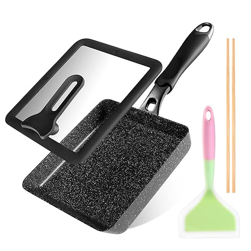 Tamagoyaki Pan - Japanese Egg Pan with Lid - Japanese