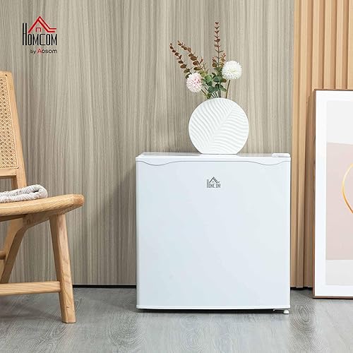 Miniatura 2 de HOMCOM - Congelador mini de mostrador, congelador vertical compacto de 1.1 pies cúbicos con estantes removibles, puerta reversible para el hogar
